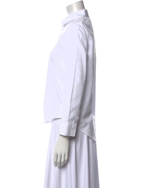 Christian Dior Long Sleeve Button-Up Top