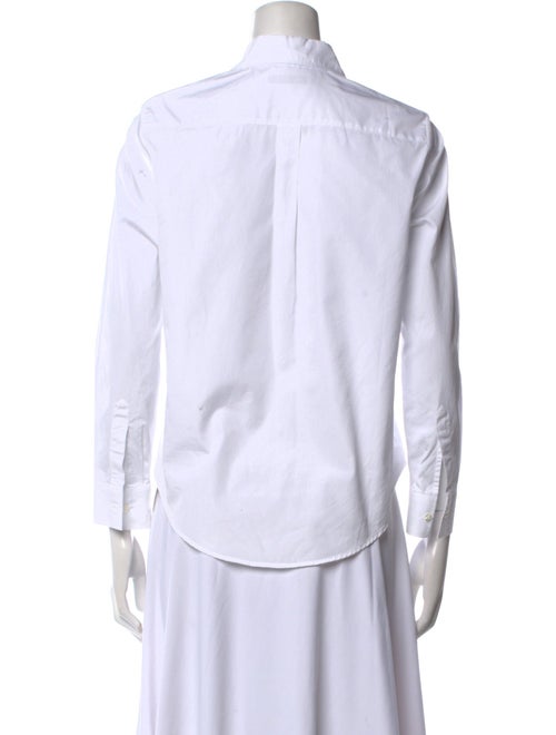 Christian Dior Long Sleeve Button-Up Top
