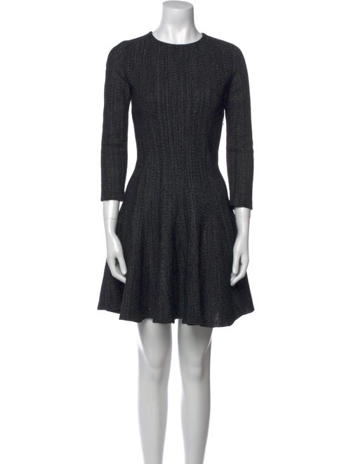 Christian Dior Crew Neck Mini Dress