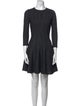 Christian Dior Crew Neck Mini Dress