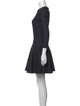 Christian Dior Crew Neck Mini Dress