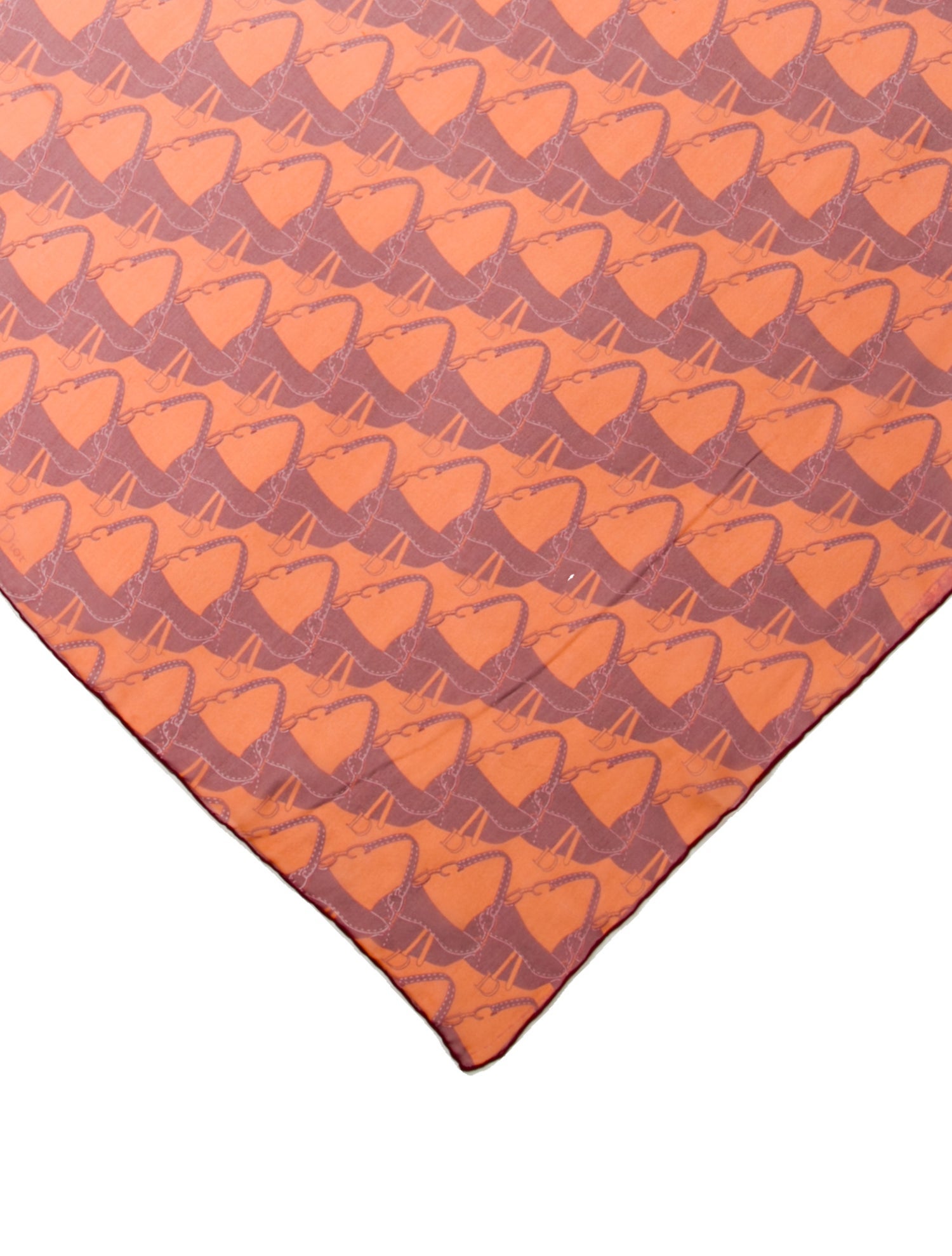 Christian Dior Silk Printed Scarf