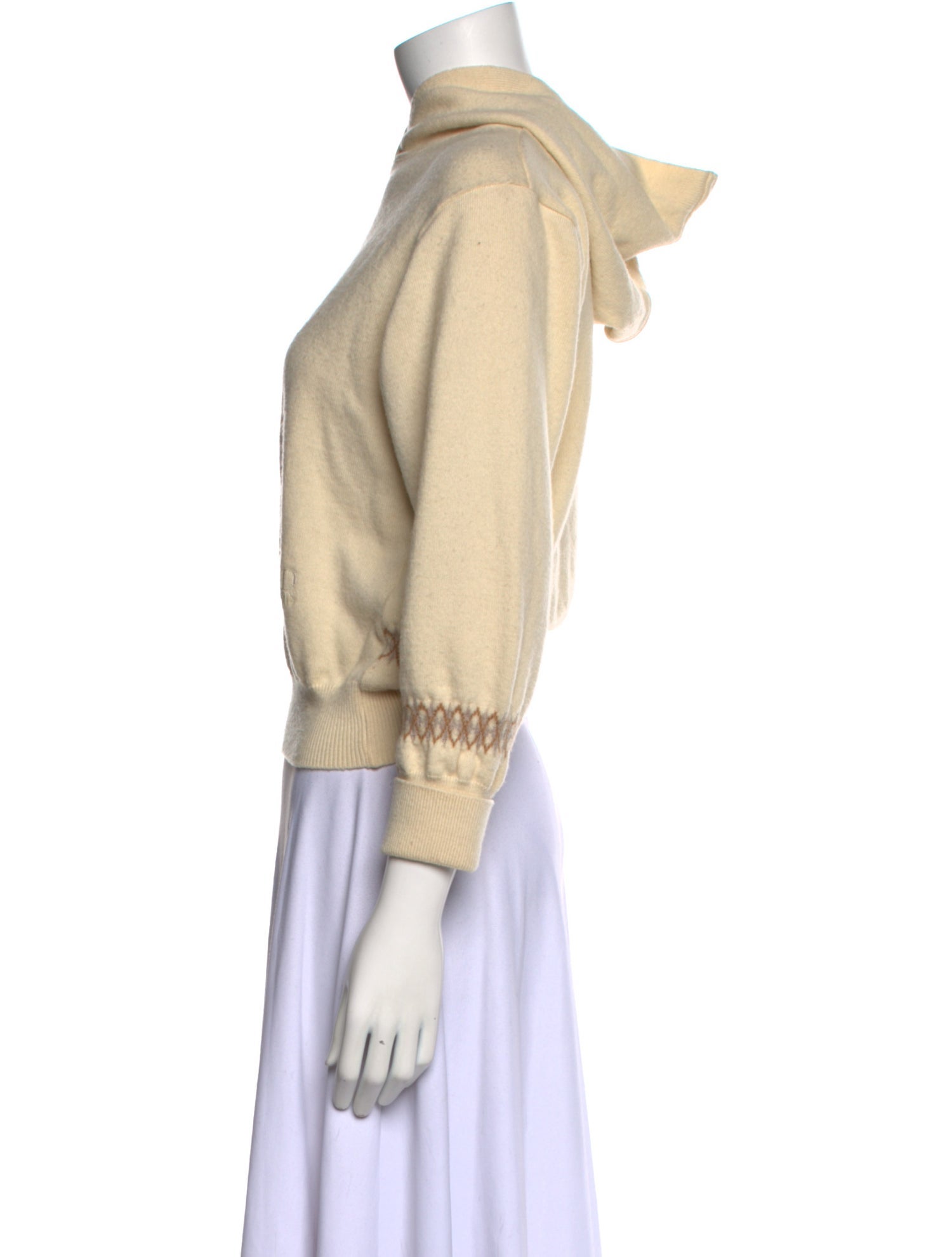 Christian Dior Printed Mock Neck Sweater