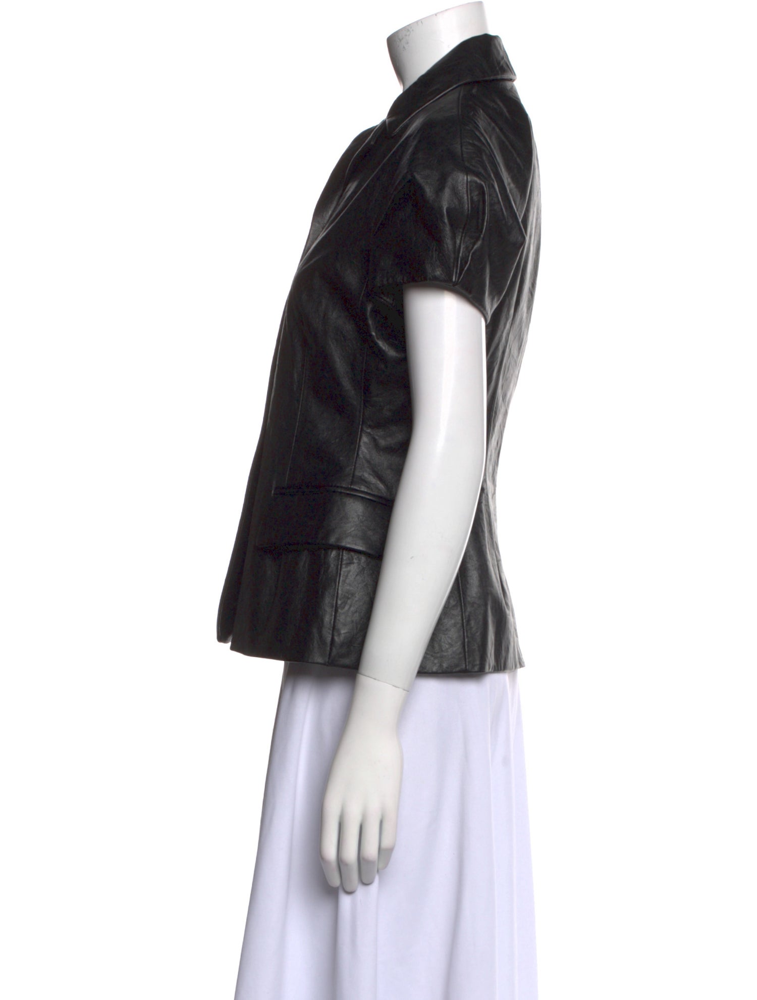 Christian Dior Lamb Leather Mini Dress