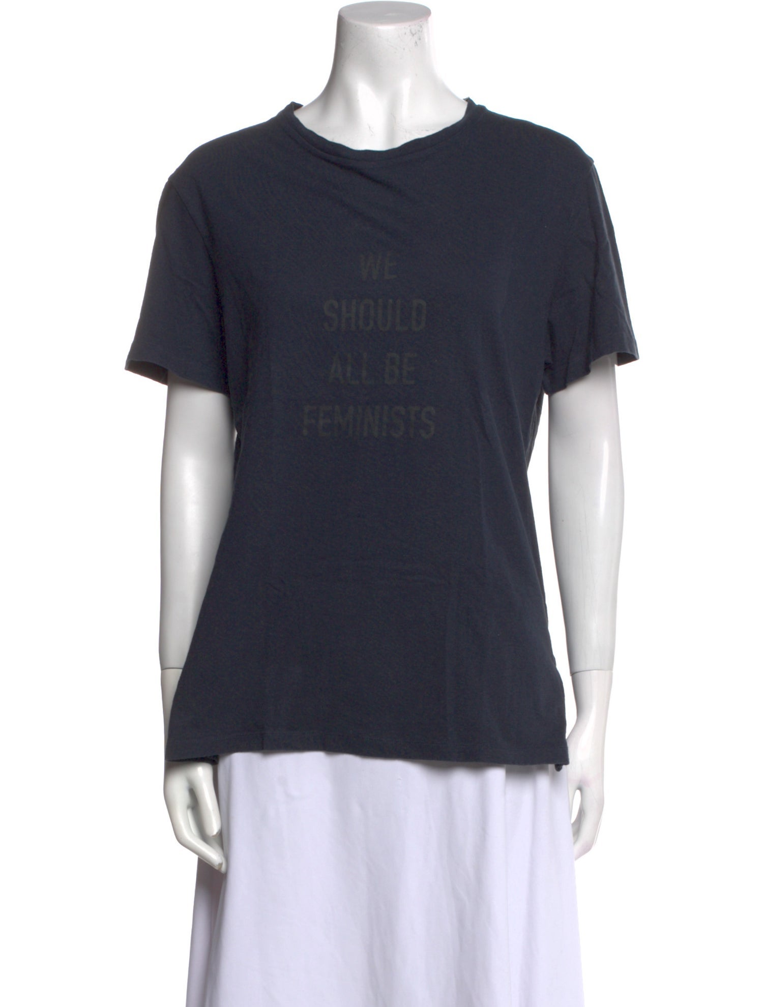 Christian Dior Graphic Print Crew Neck T-Shirt