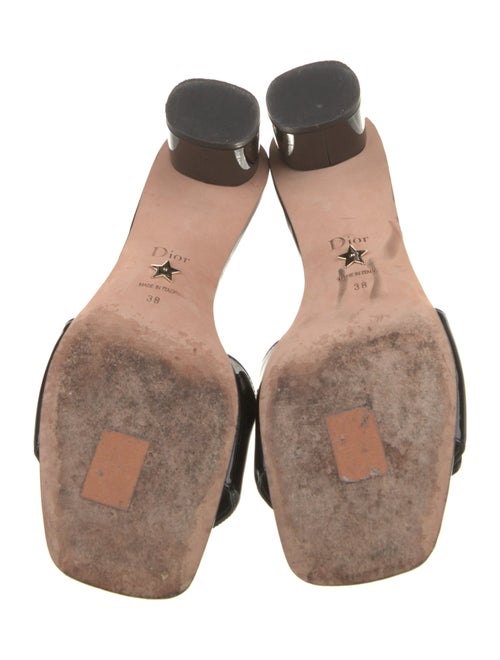 Christian Dior Patent Leather Slides