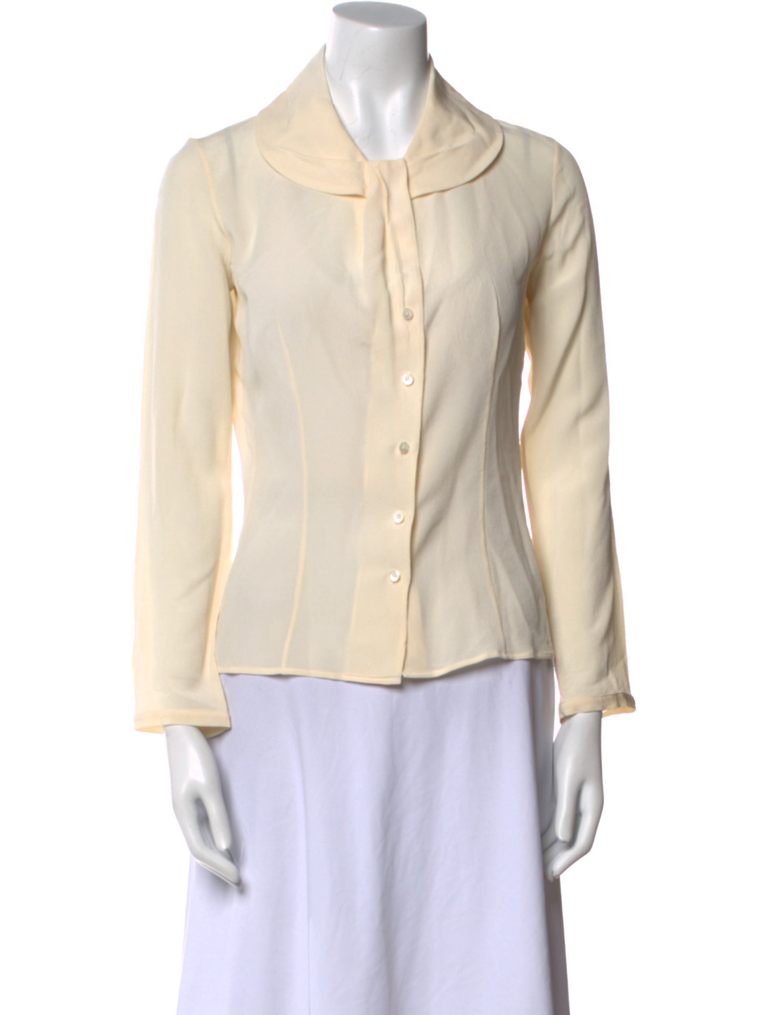 Christian Dior Vintage 2008 Button-Up Top