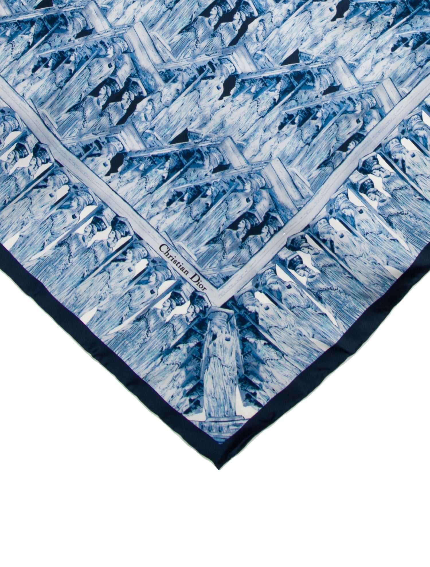 Christian Dior Silk Printed Scarf