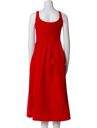 Christian Dior Wool Midi Length Dress