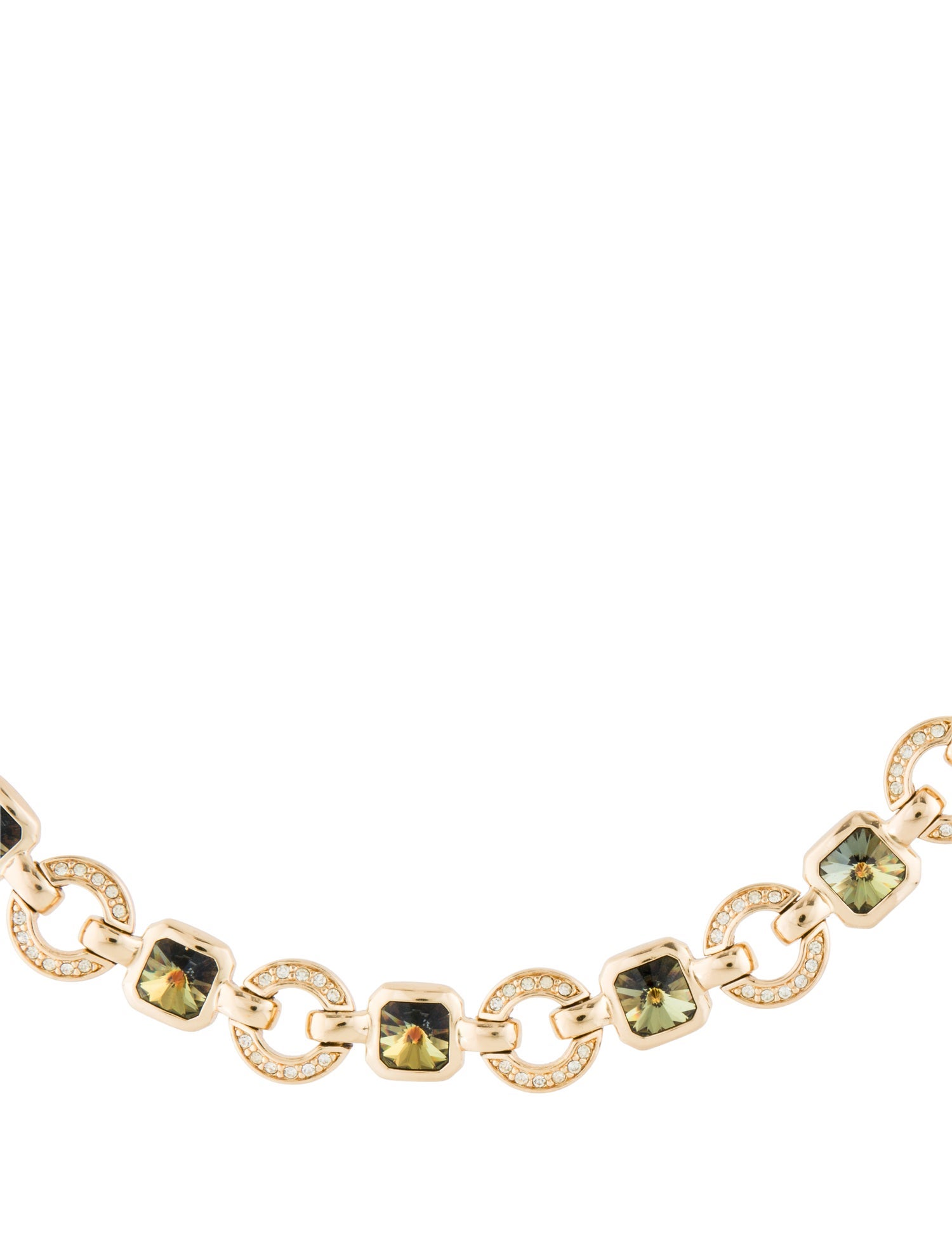 Christian Dior Vintage Crystal Collar Necklace