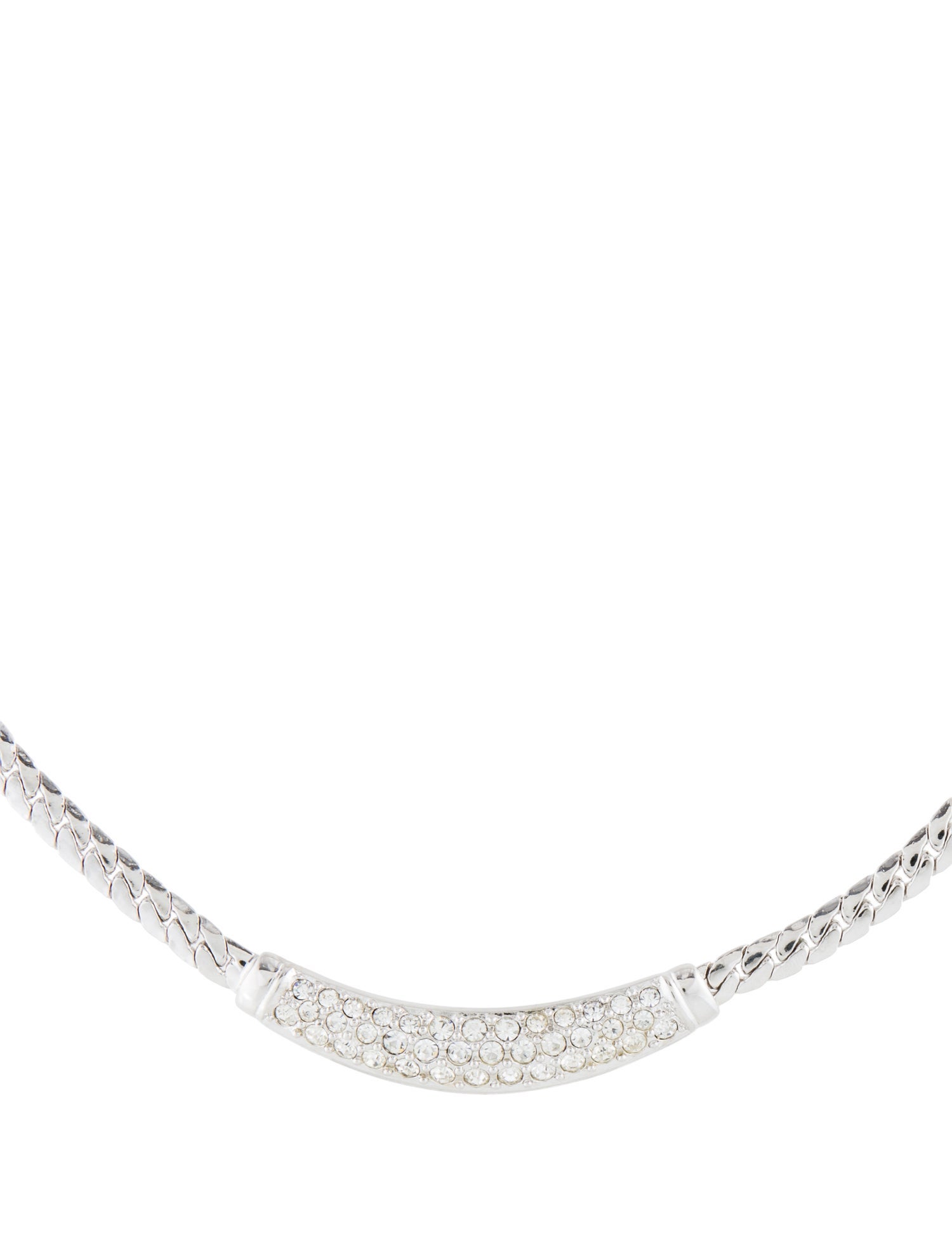 Christian Dior Vintage Crystal Collar Necklace