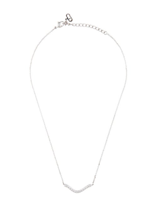 Christian Dior Crystal Pendant Necklace