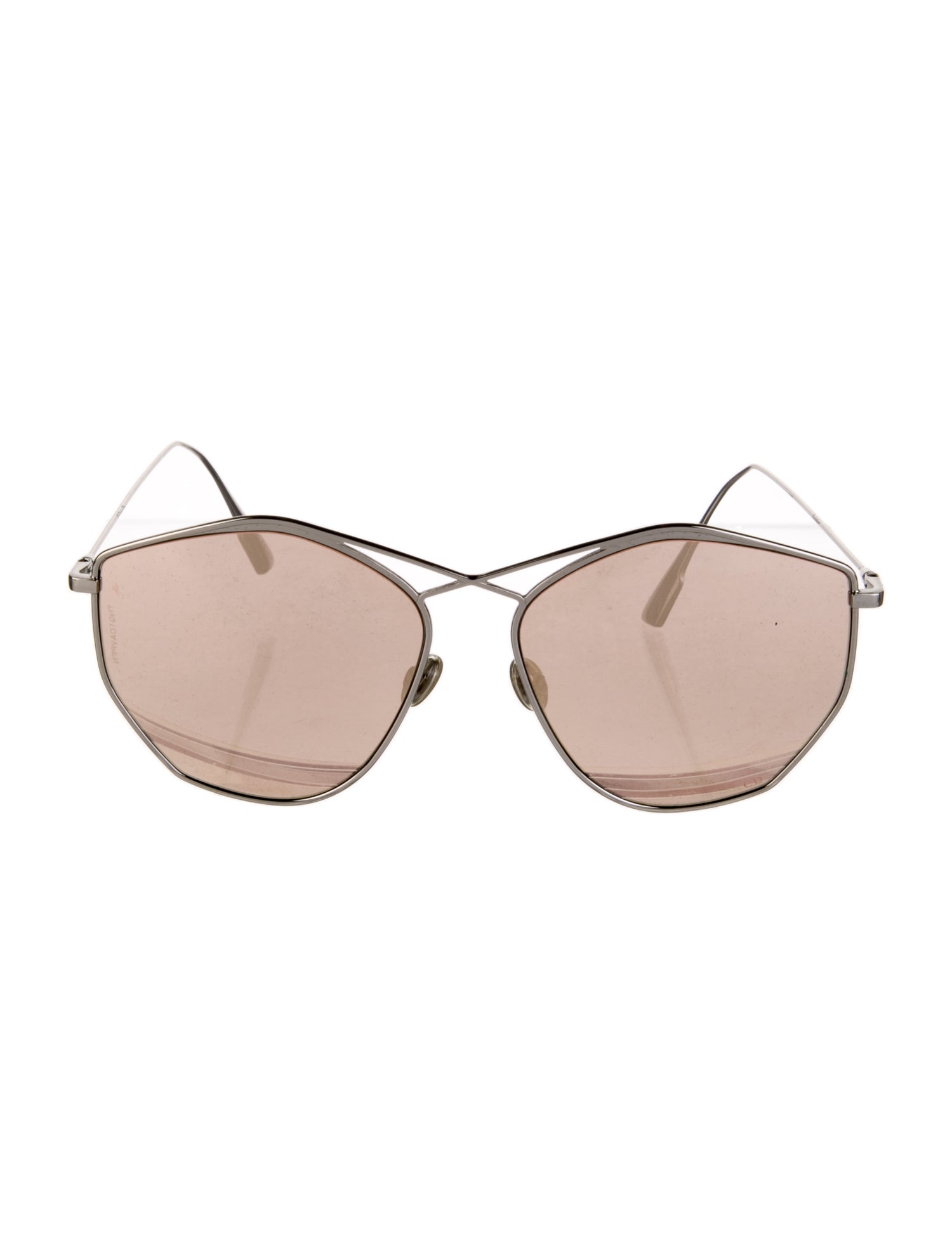 Christian Dior Round Mirrored Sunglasses