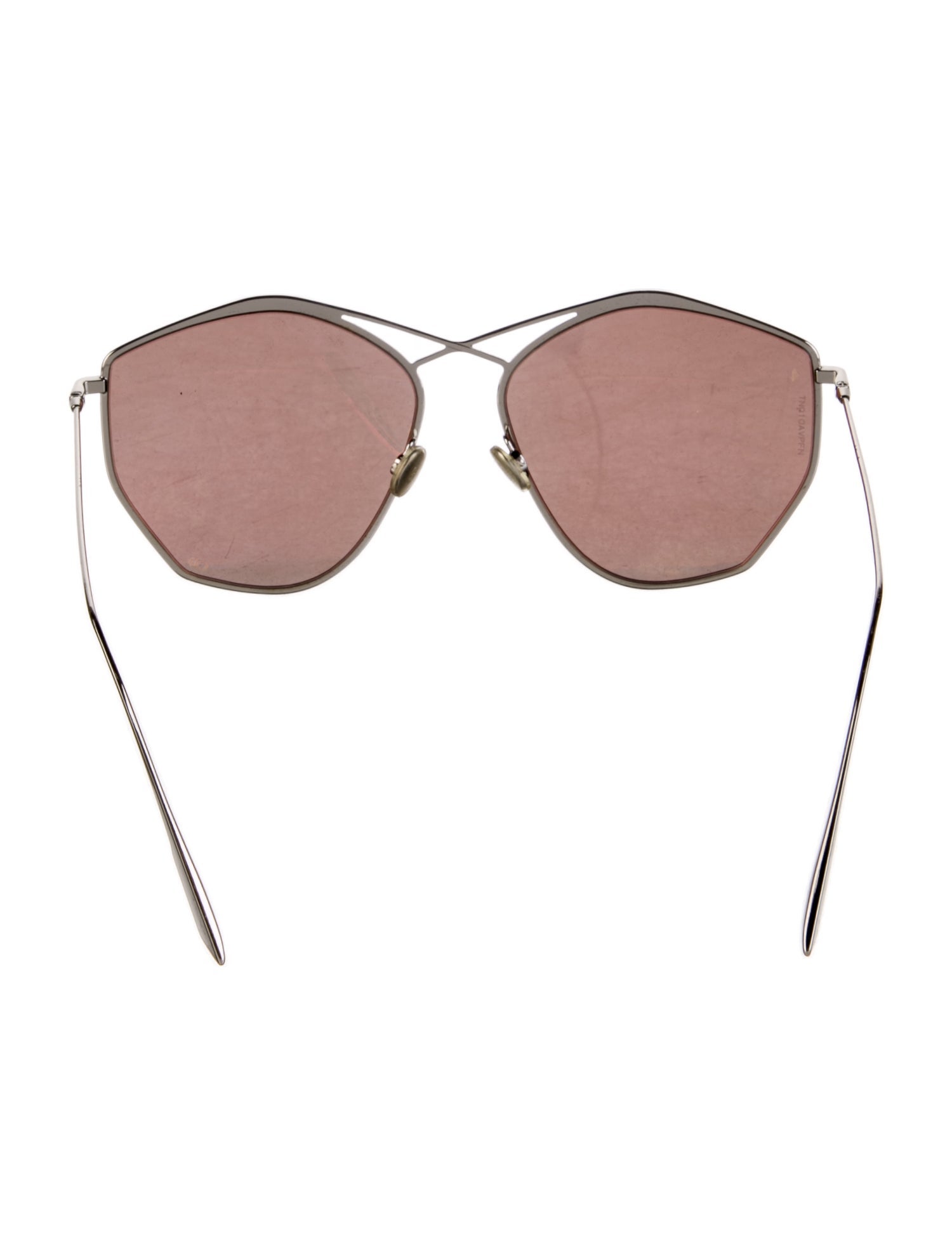 Christian Dior Round Mirrored Sunglasses
