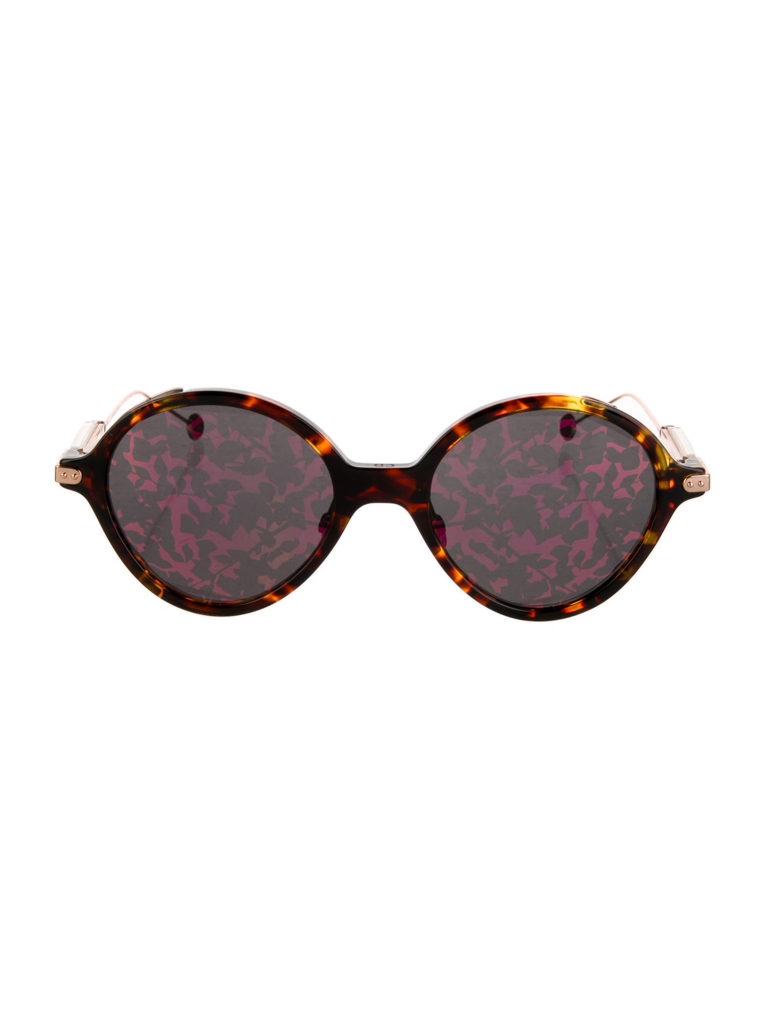 Christian Dior Umbrage Round Sunglasses
