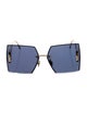 Christian Dior Oversize Tinted Sunglasses