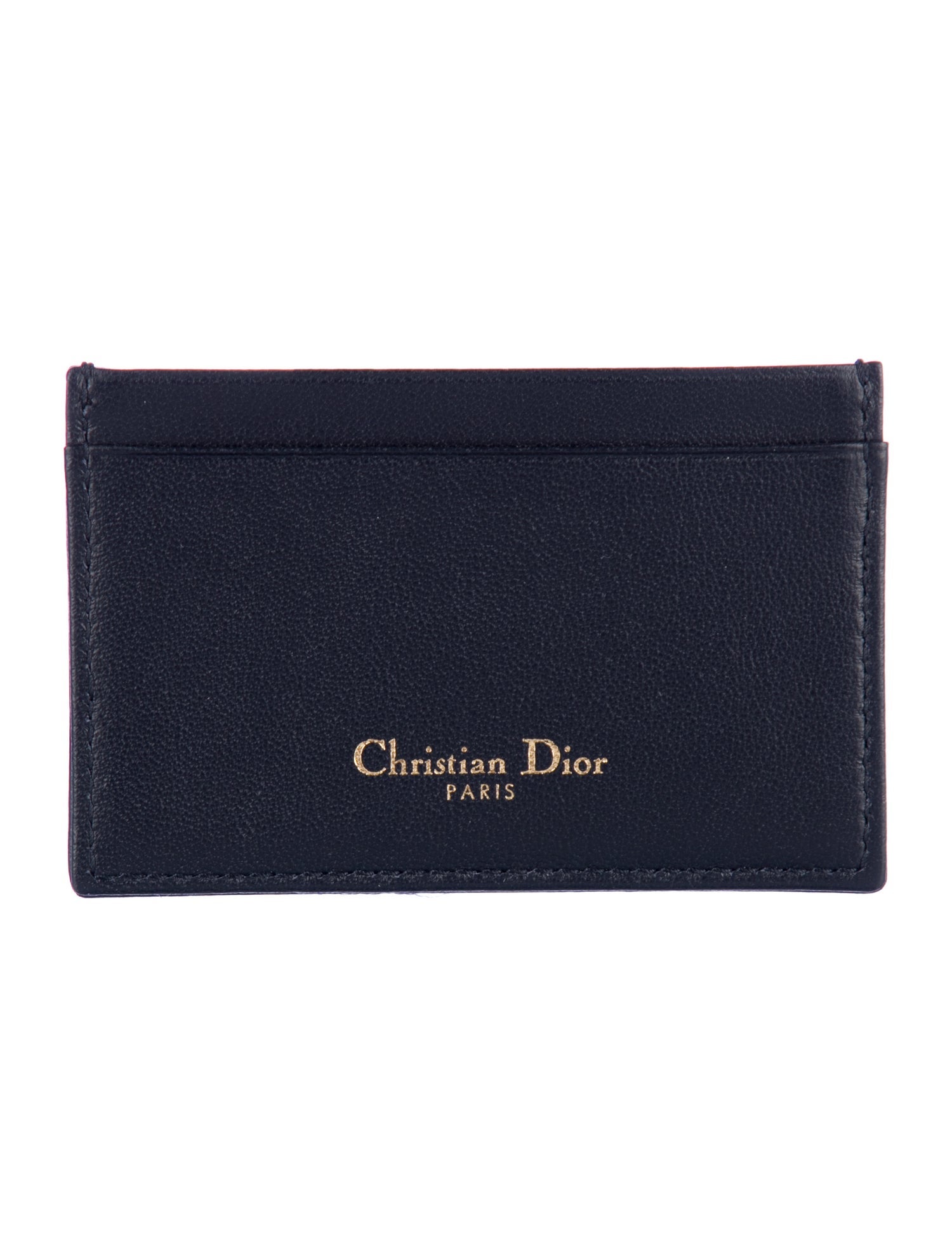 Christian Dior 2019 Signature Logo Card Holder