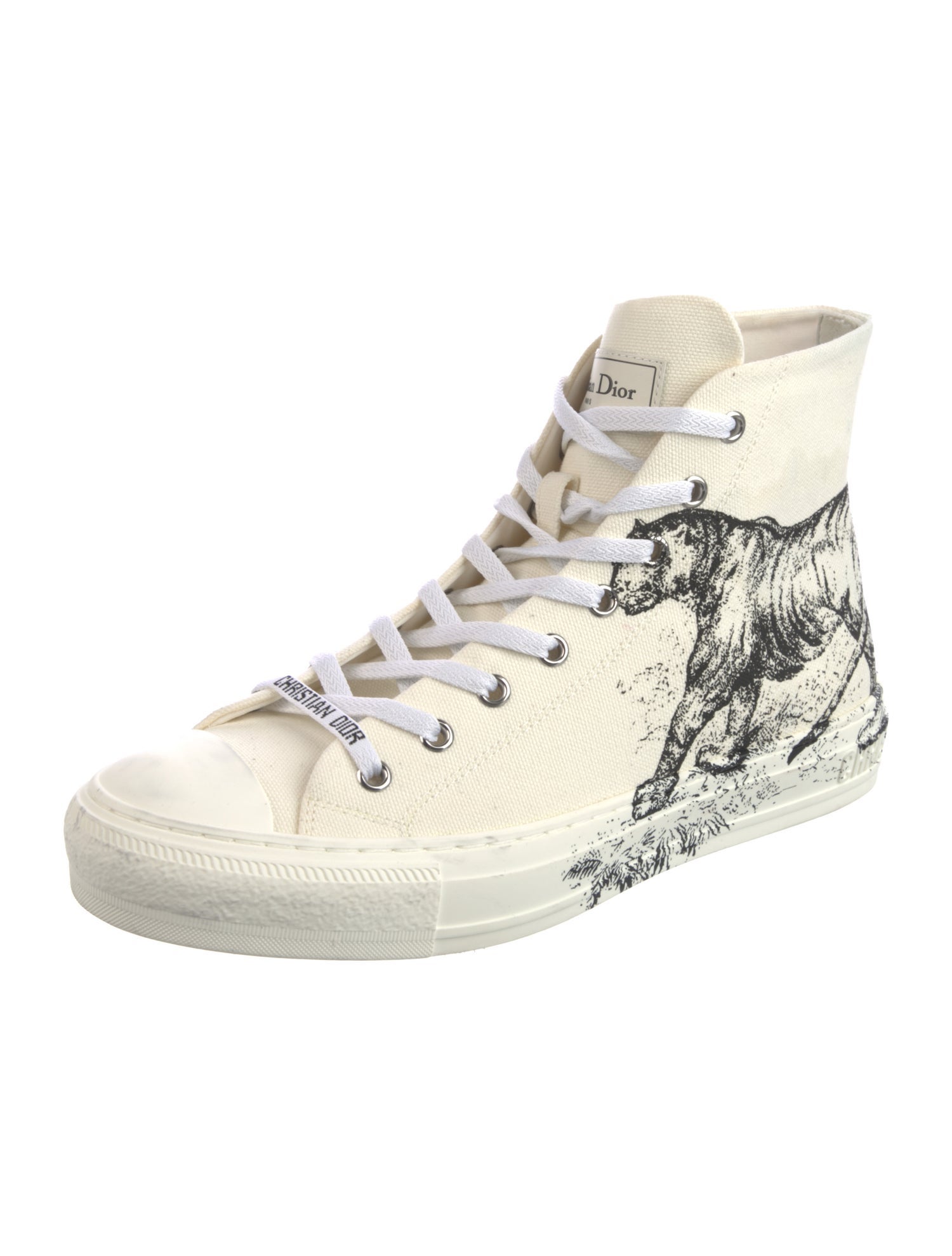 Christian Dior Walk'N'Dior 'Toile de Jouy Tiger' Sneakers