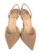 Christian Louboutin Leather Slingback Pumps