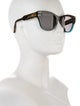 Christian Dior Cannage Pattern Wayfarer Sunglasses