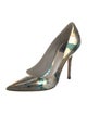 Christian Dior Patent Leather Printed Pumps