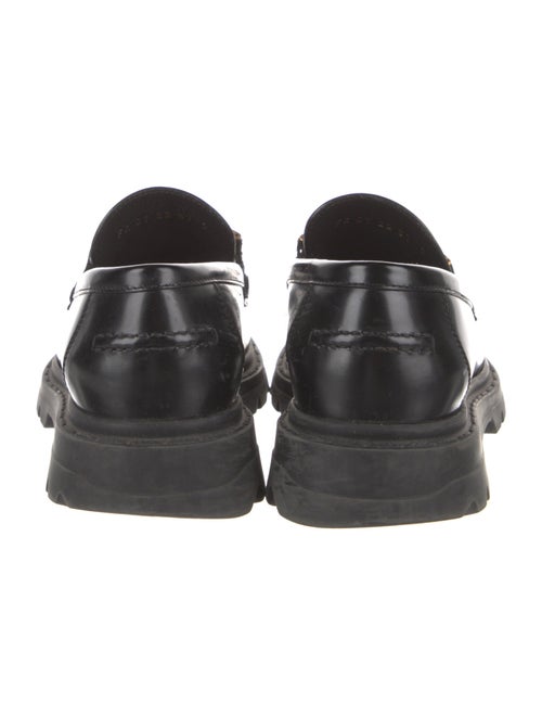 Christian Dior Signature Logo Leather Loafers