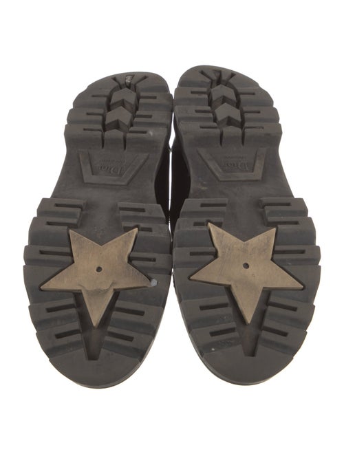 Christian Dior Signature Logo Leather Loafers