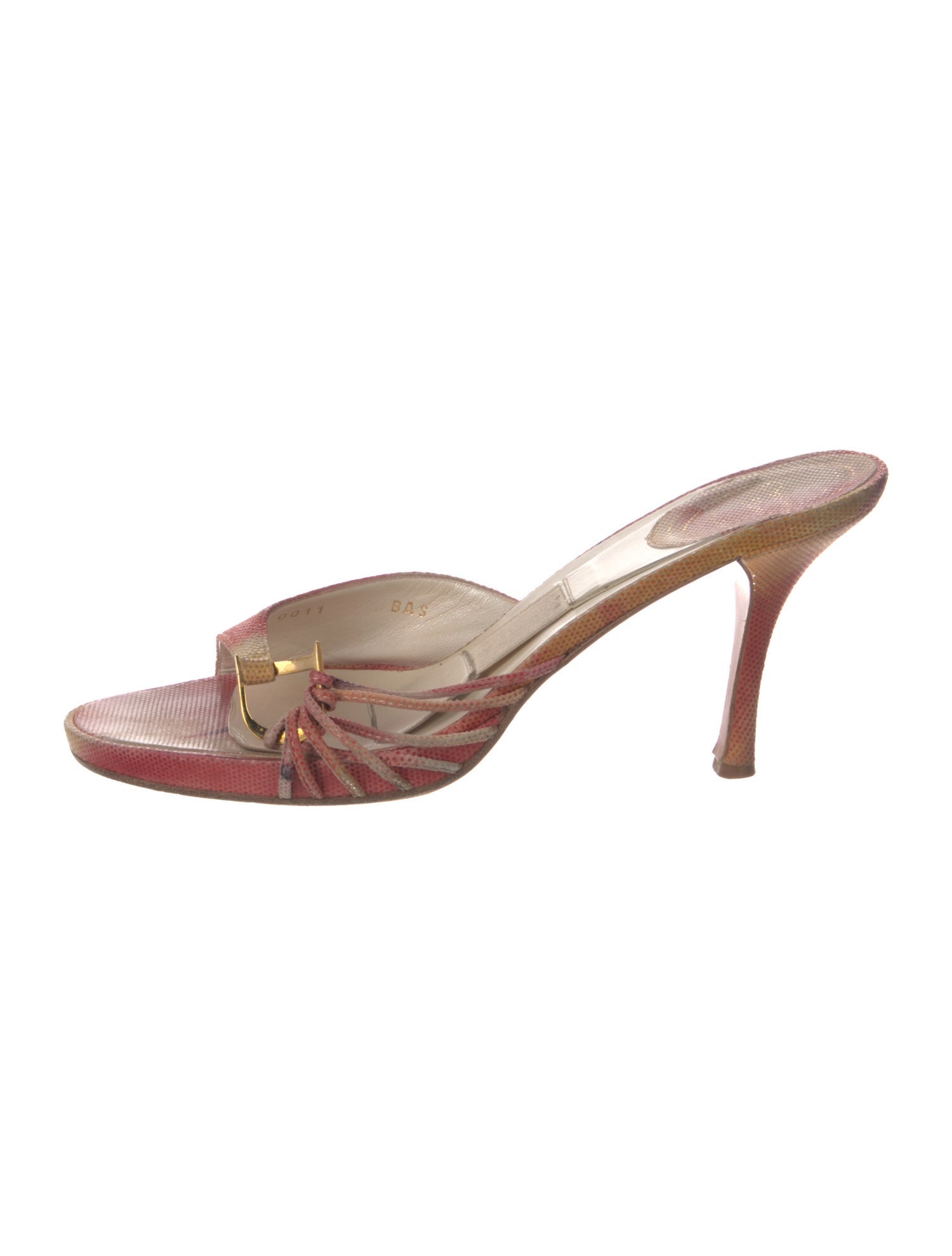 Christian Dior Leather Studded Accents Slides