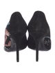 Christian Dior Suede Printed Slingback Pumps