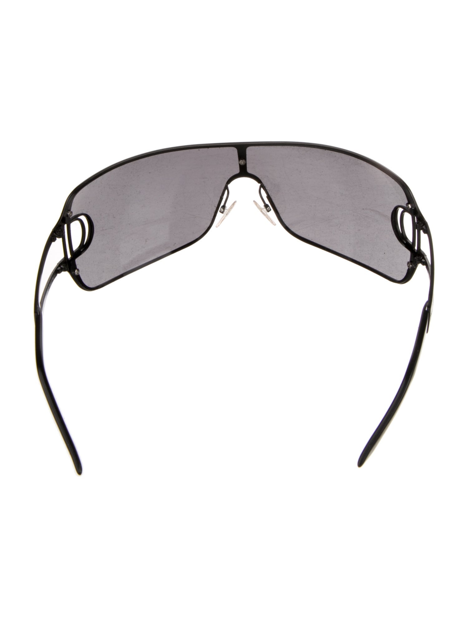 Christian Dior Cannage Pattern Shield Sunglasses