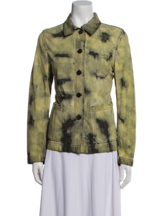 Christian Dior 2020 Printed Utility Jacket