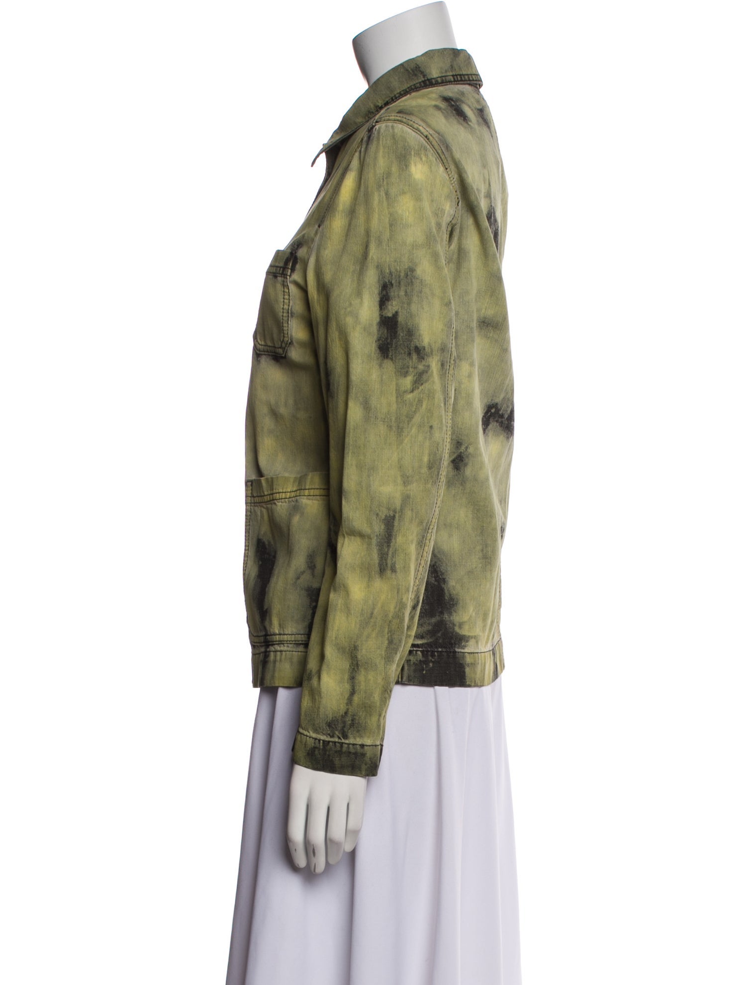 Christian Dior 2020 Printed Utility Jacket