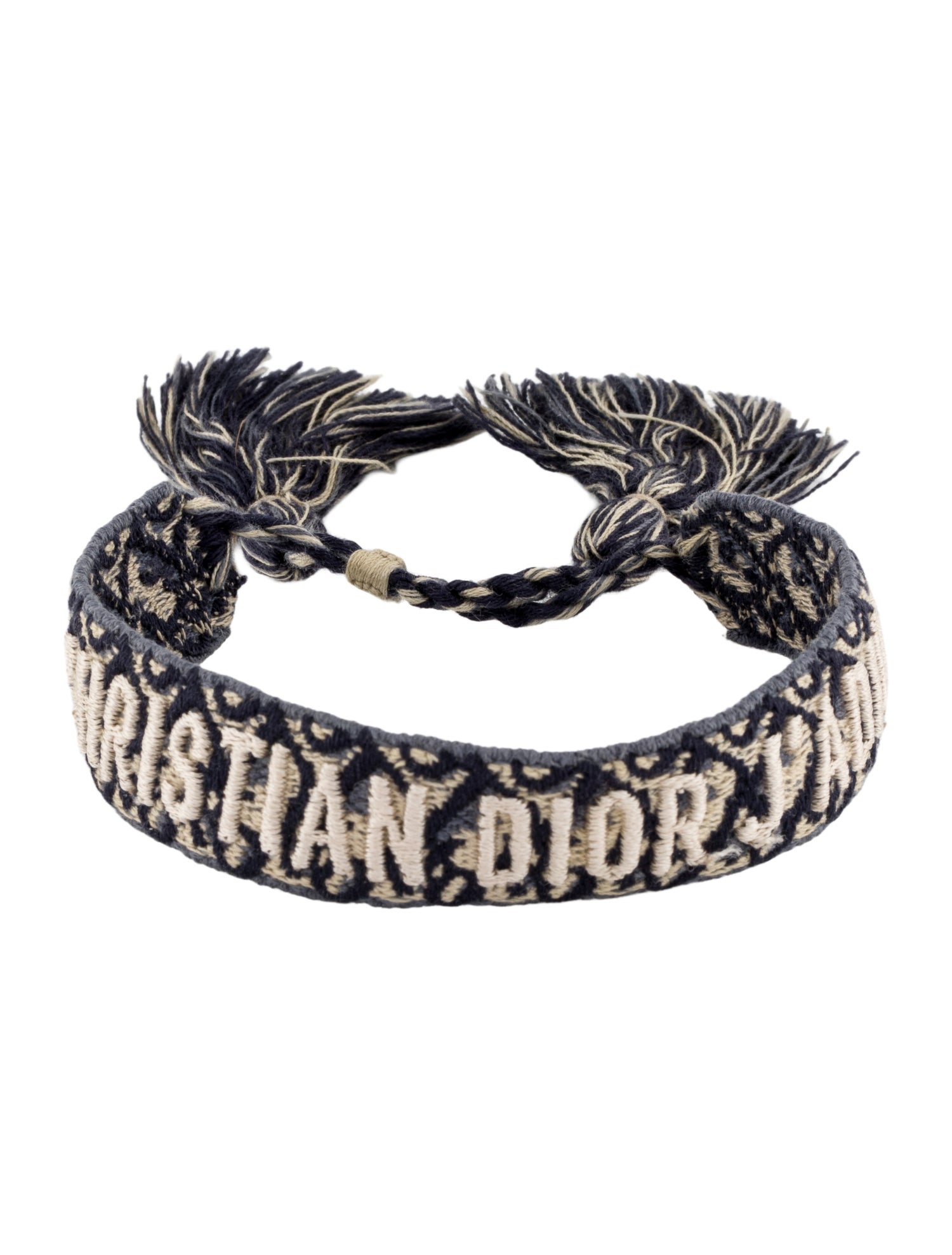 Christian Dior J'Adior Cotton Woven Bracelet