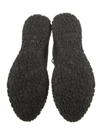 Christian Dior Oblique Jacquard Canvas Hiking Boots