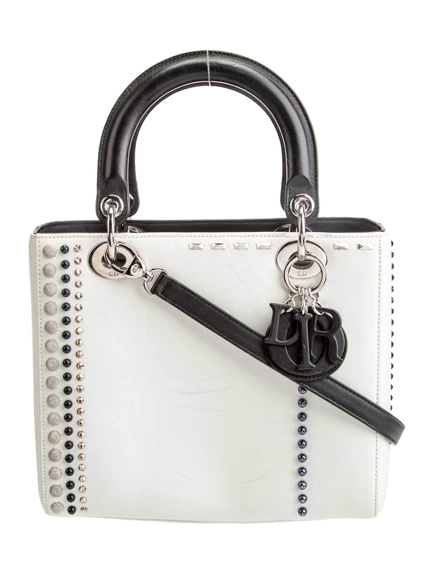 Christian Dior Leather Lady Dior Medium