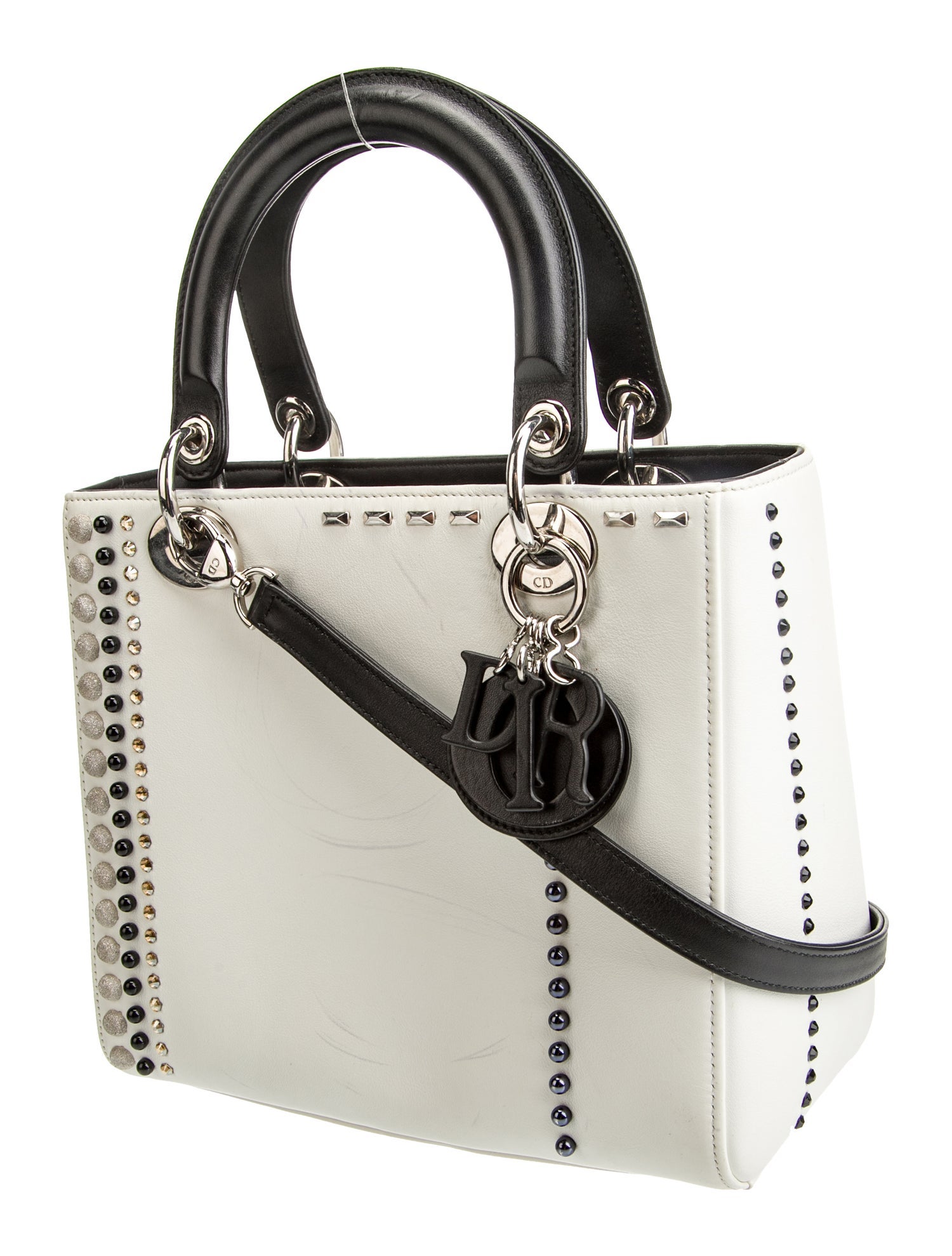 Christian Dior Leather Lady Dior Medium