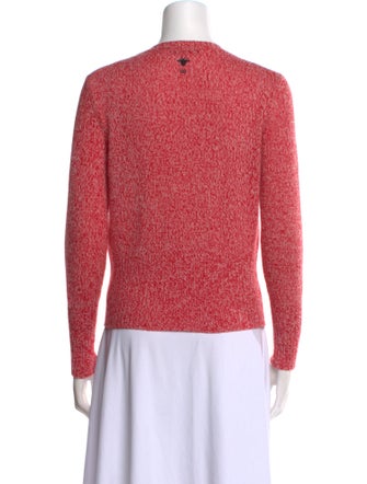 Christian Dior Wool Graphic Print Sweater