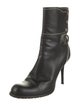 Christian Dior Leather Moto Boots