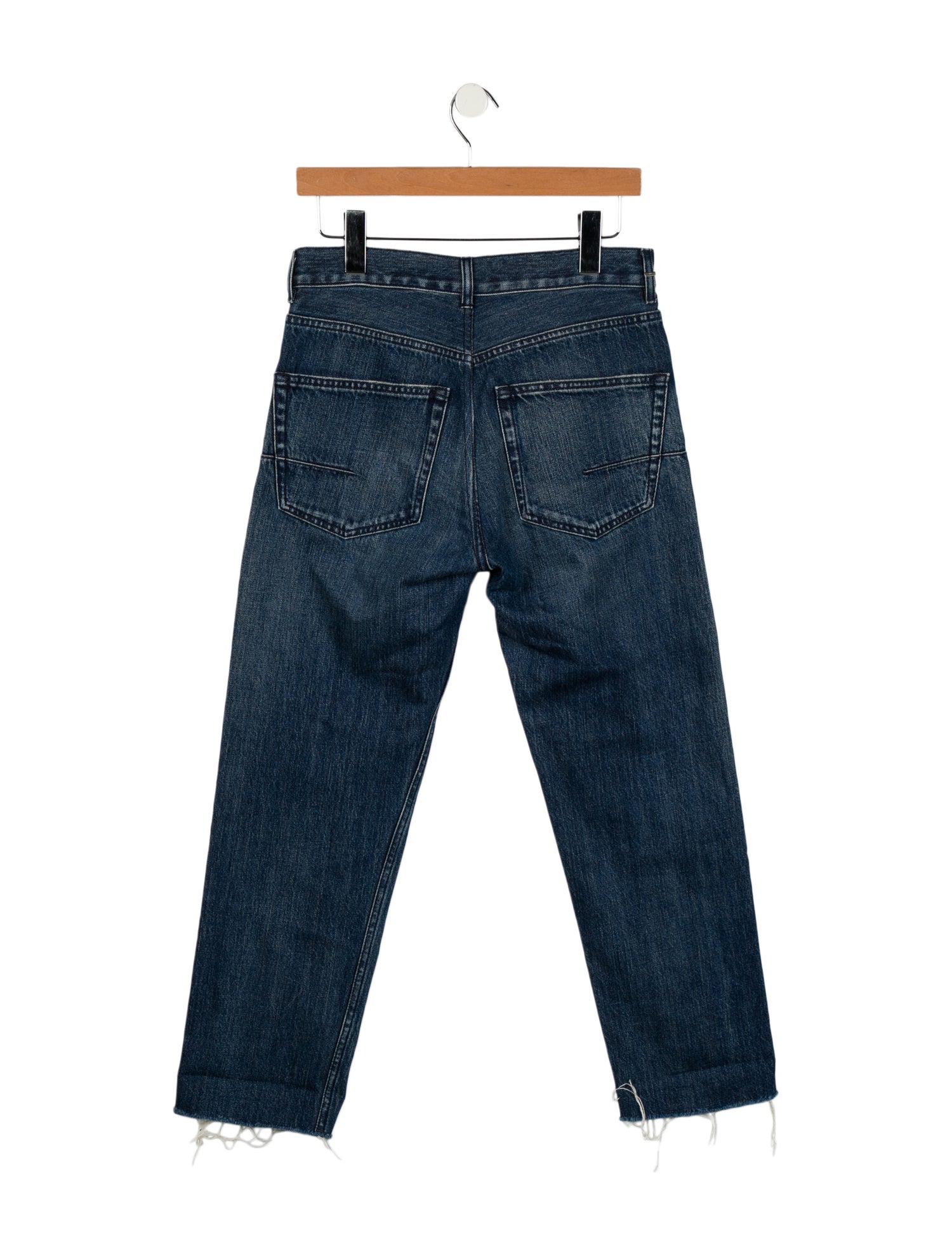 Christian Dior Mid-Rise Straight Leg Jeans