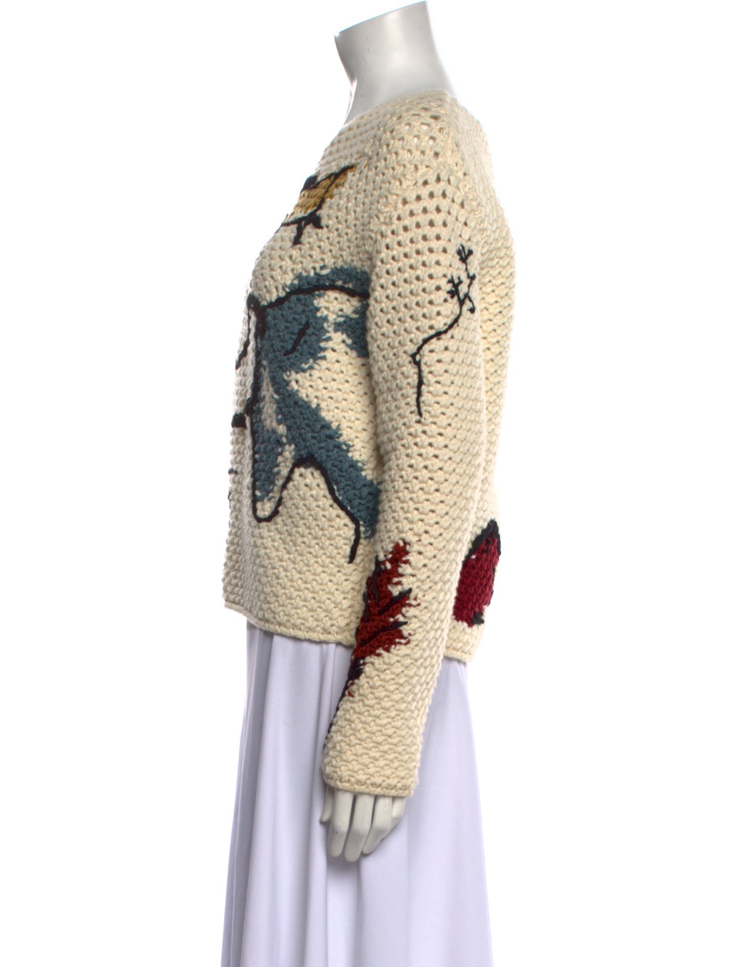 Christian Dior Wool Printed Sweater