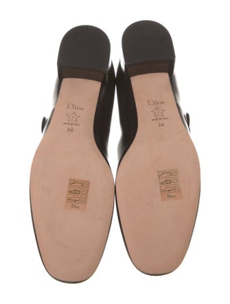Christian Dior Leather Mary Jane Flats