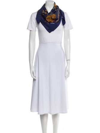 Christian Dior Silk Printed Scarf