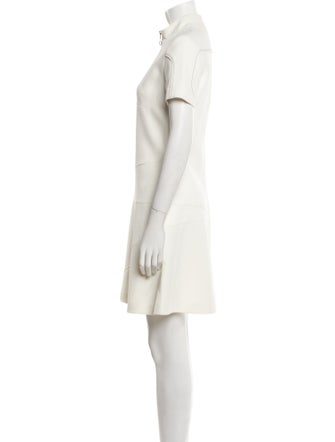 Christian Dior Mock Neck Mini Dress