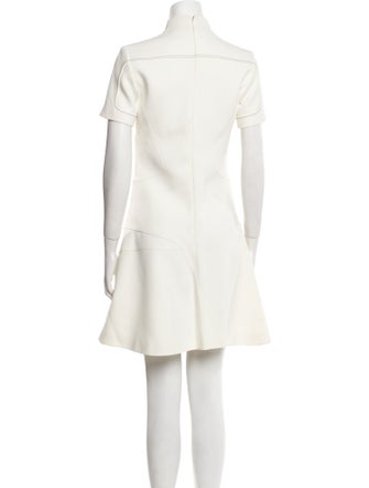 Christian Dior Mock Neck Mini Dress