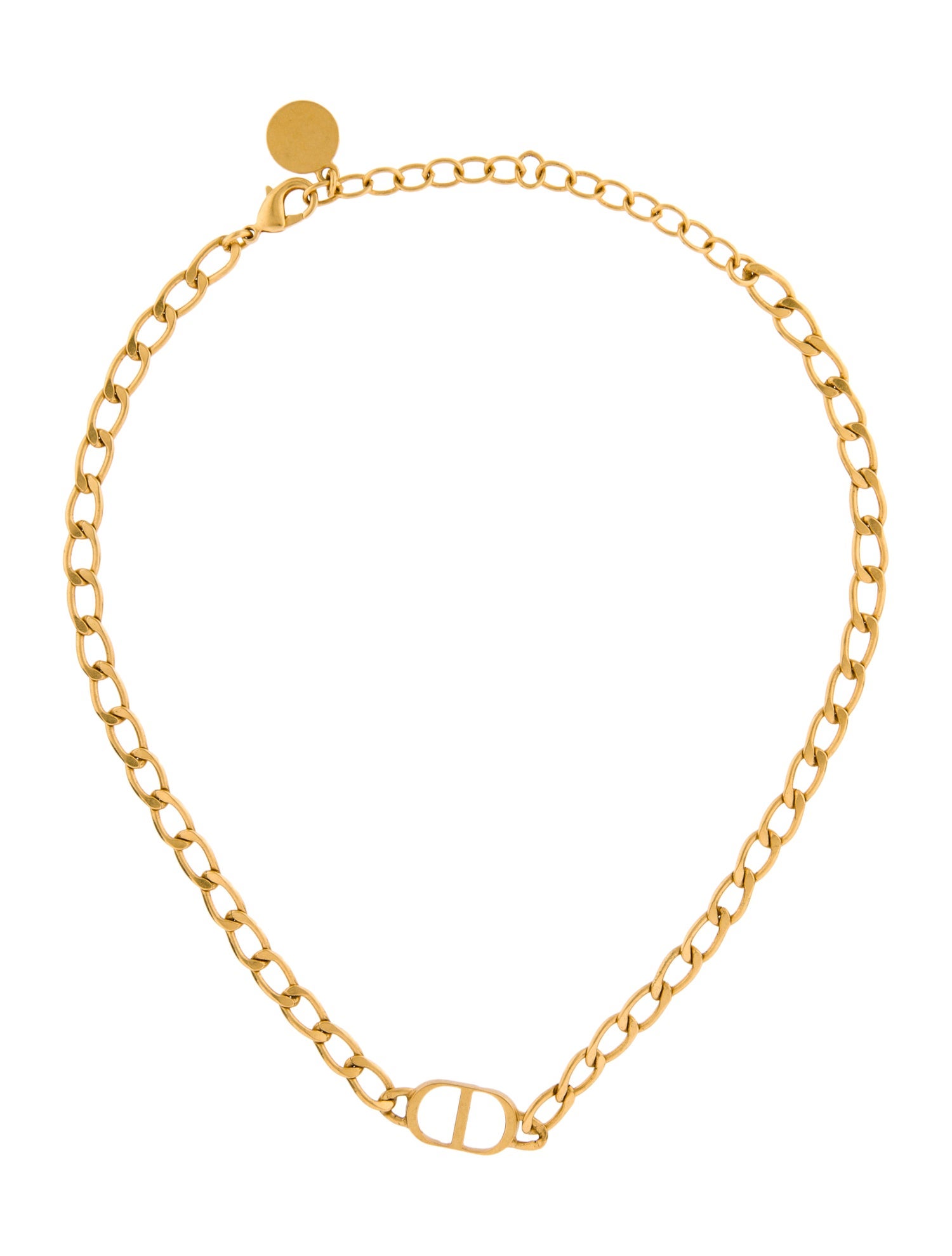 Christian Dior Petit CD Choker Necklace