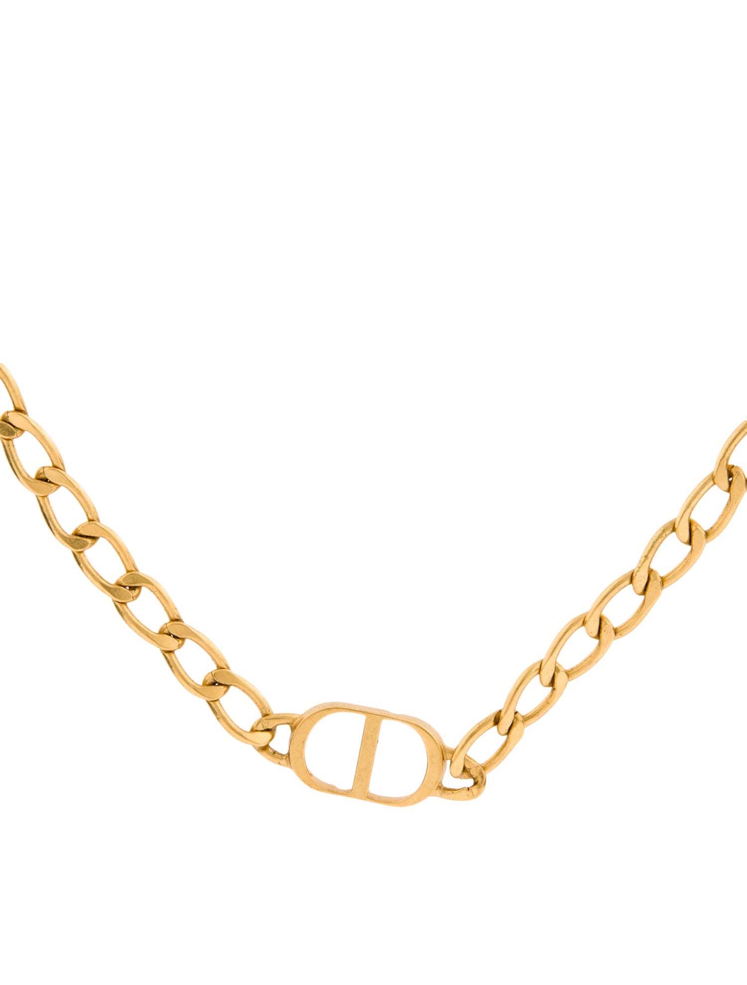Christian Dior Petit CD Choker Necklace