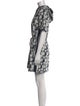 Christian Dior Printed Mini Dress