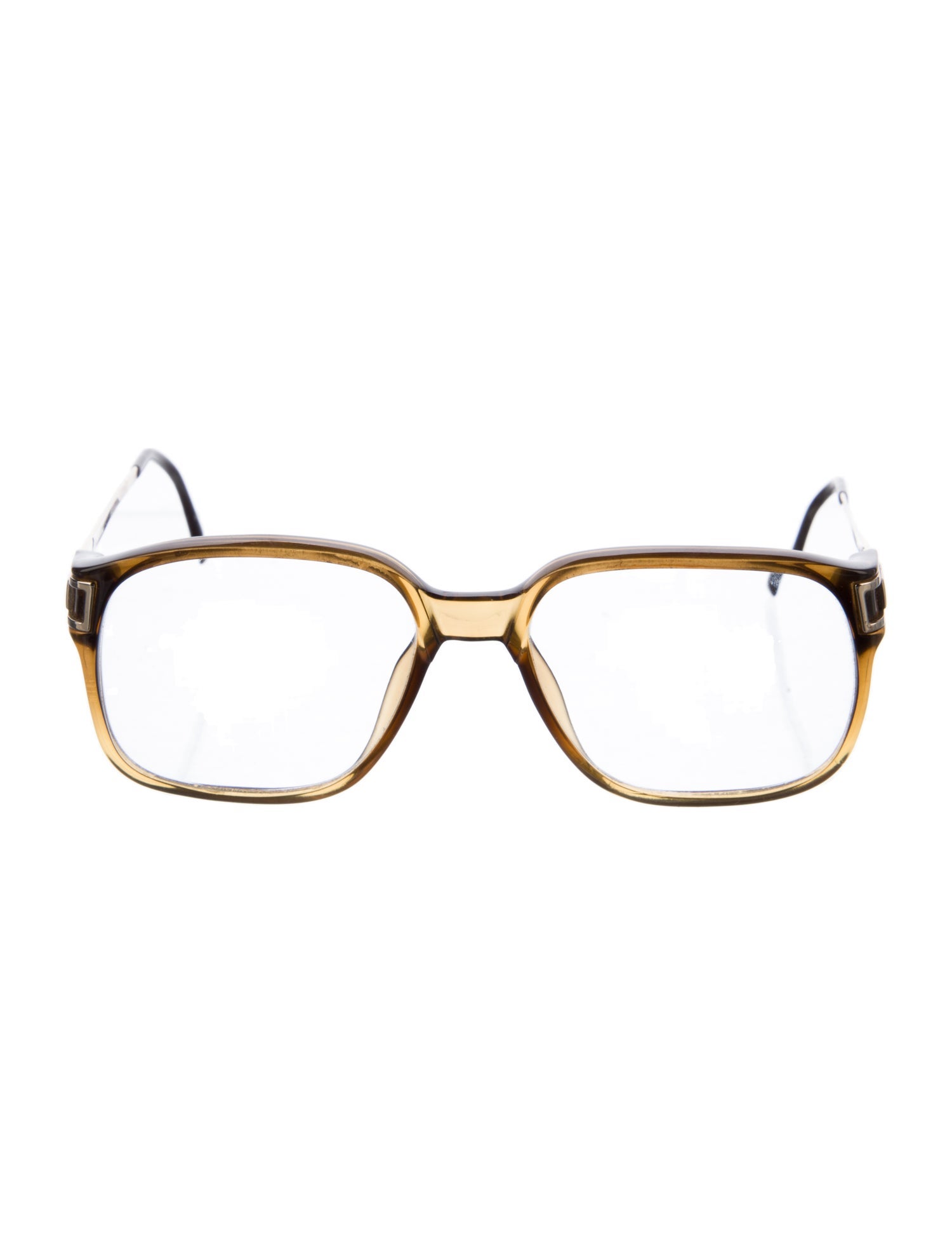 Christian Dior Black Tie 223 Square Eyeglasses