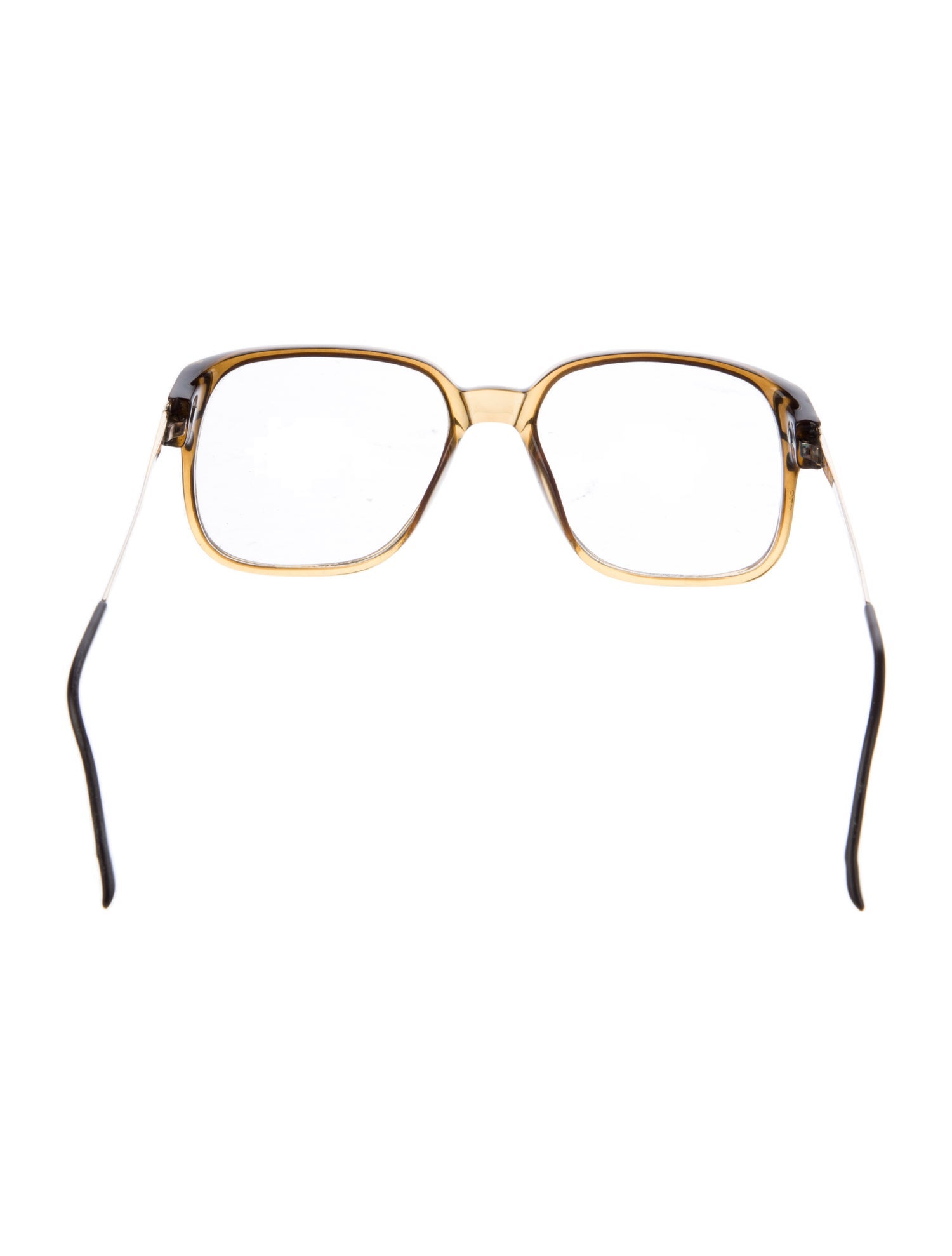 Christian Dior Black Tie 223 Square Eyeglasses