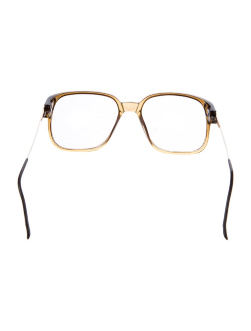 Christian Dior Black Tie 223 Square Eyeglasses